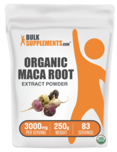 Some people report that maca root extract can help improve mood and reduce anxiety.
